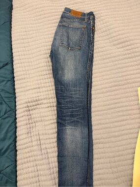 Madewell Blue Slim Straight Jeans